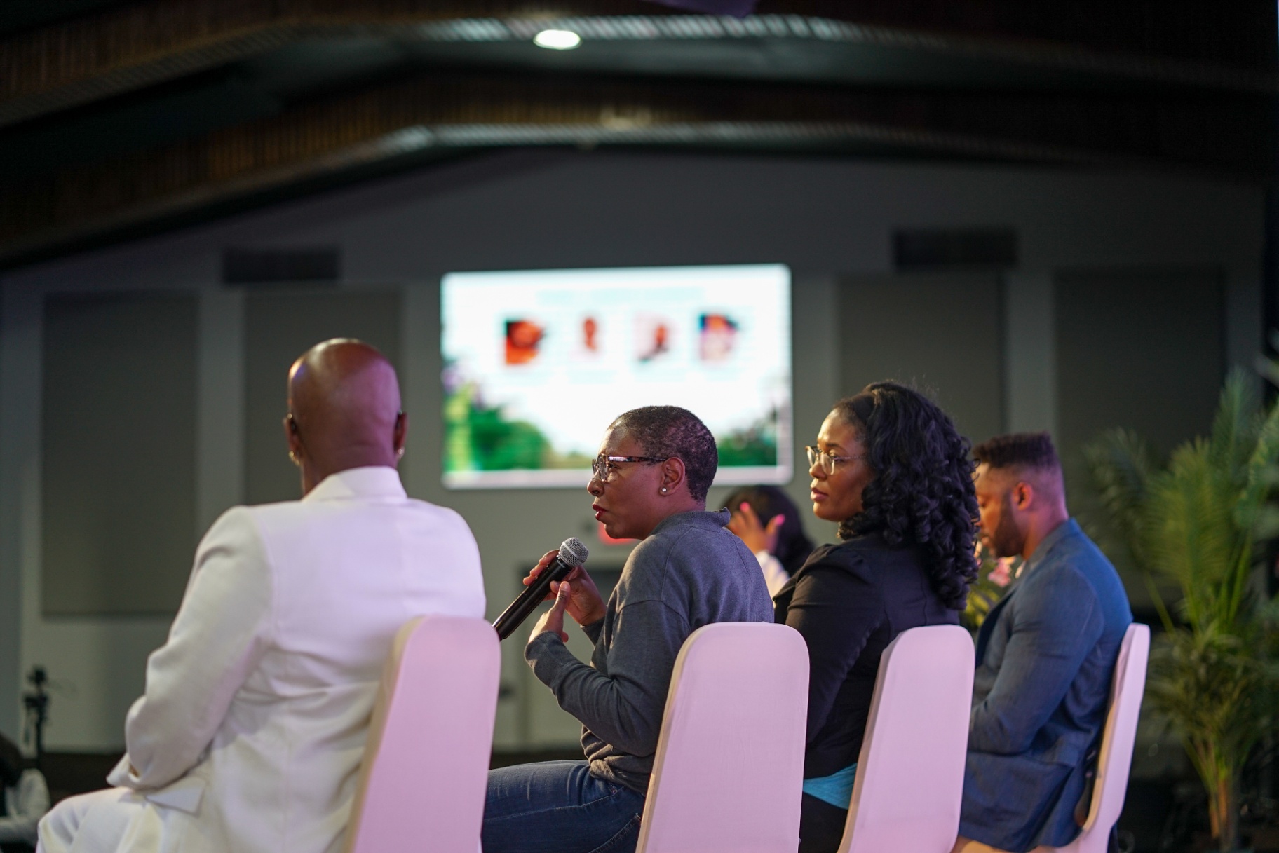 Panel discussion at Thrive Career Summit
