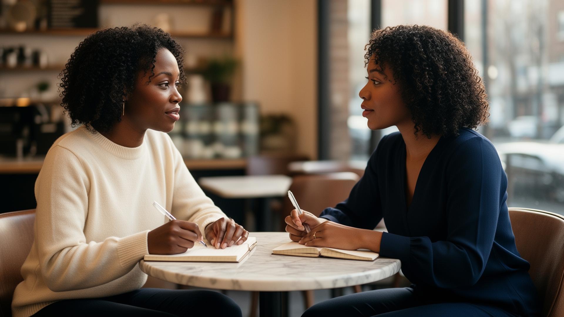 Executive coaching conversation
